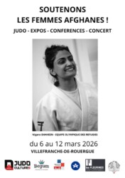 Semaine villefranchoise de soutien aux femmes afghanes : judo, expos, conférences et concert en mars 2026