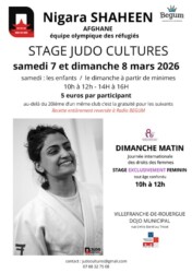 Programme du stage de judo organisé par JUDO CULTURES, à Villefranche de Rouergue les 07 et 08 mars 2026. Stage de judo organisé par JUDO CULTURES, à Villefranche de Rouergue les 07 et 08 mars 2026.